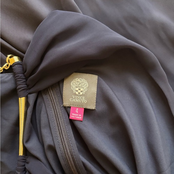 Vince Camuto Midnight Blue Halter Jumpsuit - Picture 6 of 7